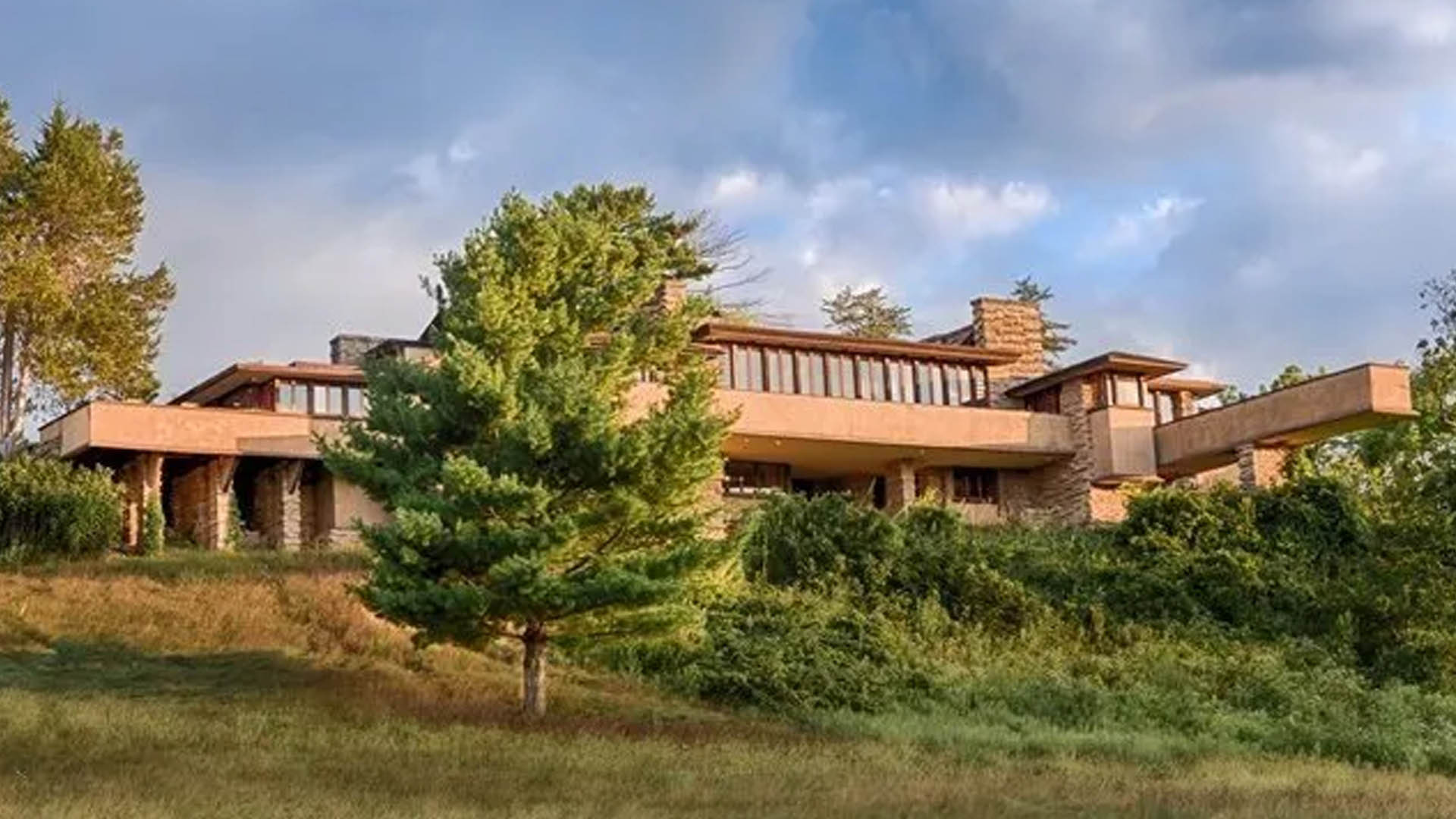 Image for Frank Lloyd Wright’s Taliesin East Restored With Antique Lumber From Albany Woodworks – Spring Green, Wisconsin