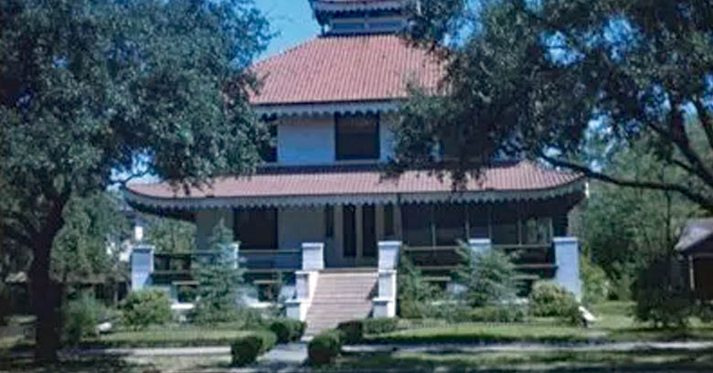 A 1948 historic photo of Pagoda House.