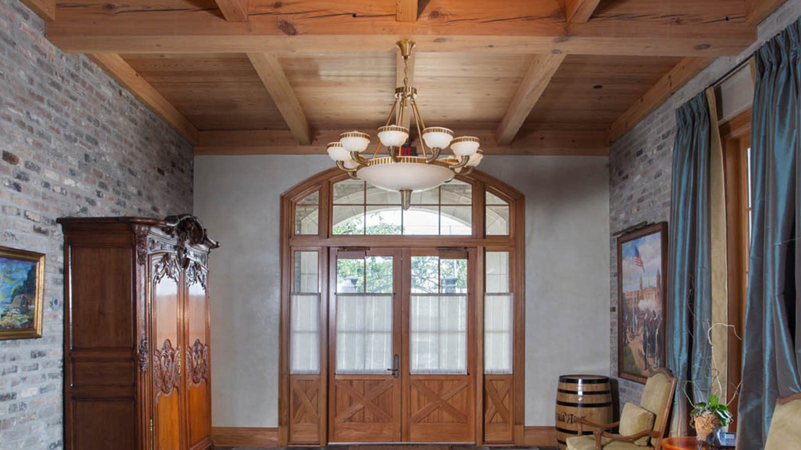 The Beauty of Historic Heart Pine Beams