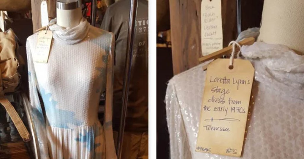Loretta Lynn's stage dress from the early 1970s.