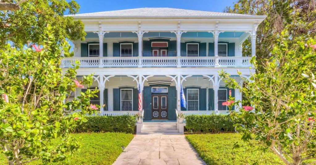 Ernest Hemingway House and Museum features the Key West staple Dade County Pine.